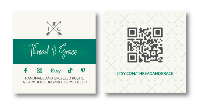 Thread & Grace Business Cards